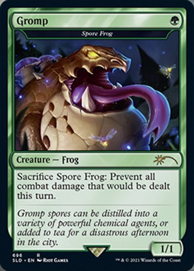 Spore Frog - Gromp [Secret Lair Drop Promos] [Foil]