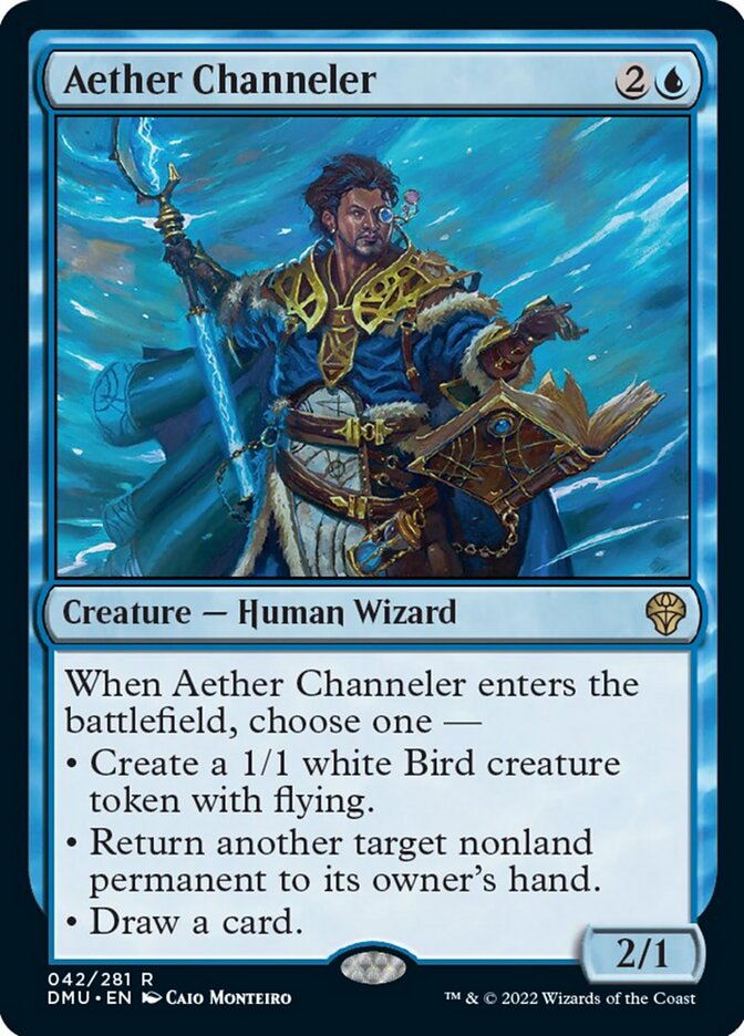 Aether Channeler [Dominaria United] [Foil]