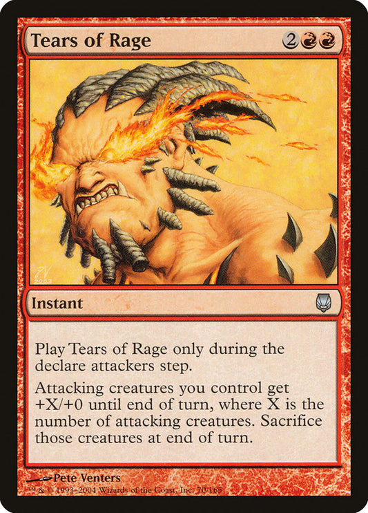 Tears of Rage [Darksteel] [Foil]