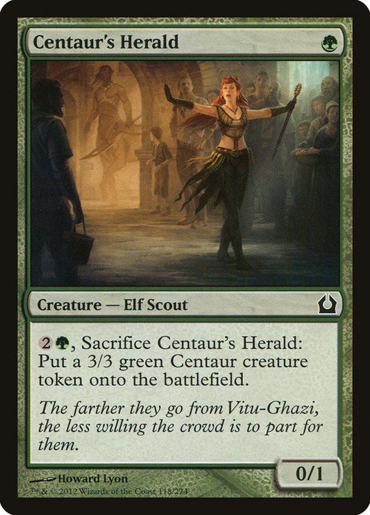 Centaur's Herald [Return to Ravnica] [Foil]