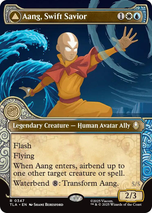 Aang, Swift Savior (Showcase) [Avatar: The Last Airbender] [Foil]