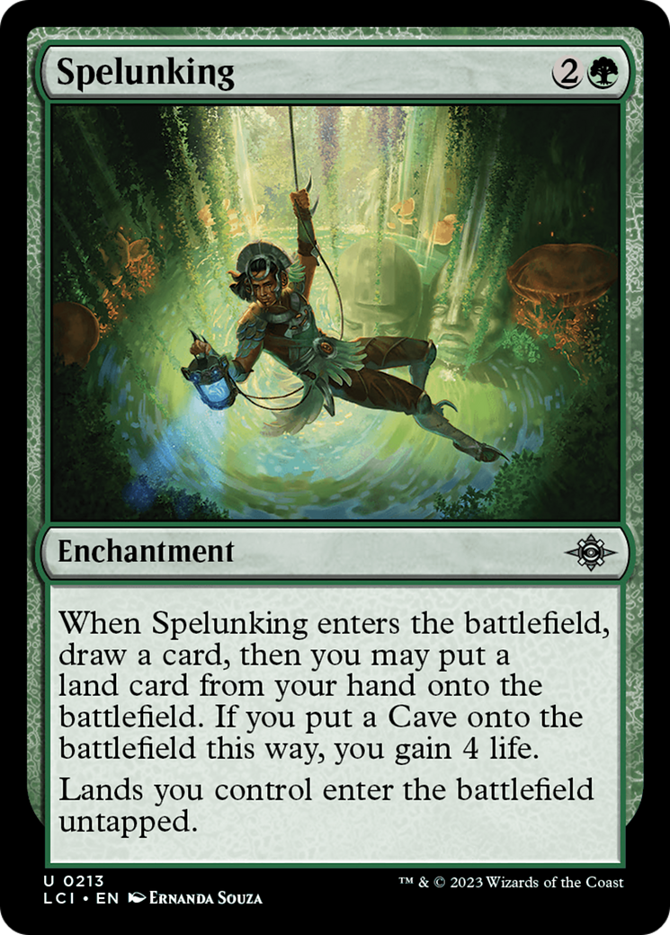 Spelunking [The Lost Caverns of Ixalan] [Foil]