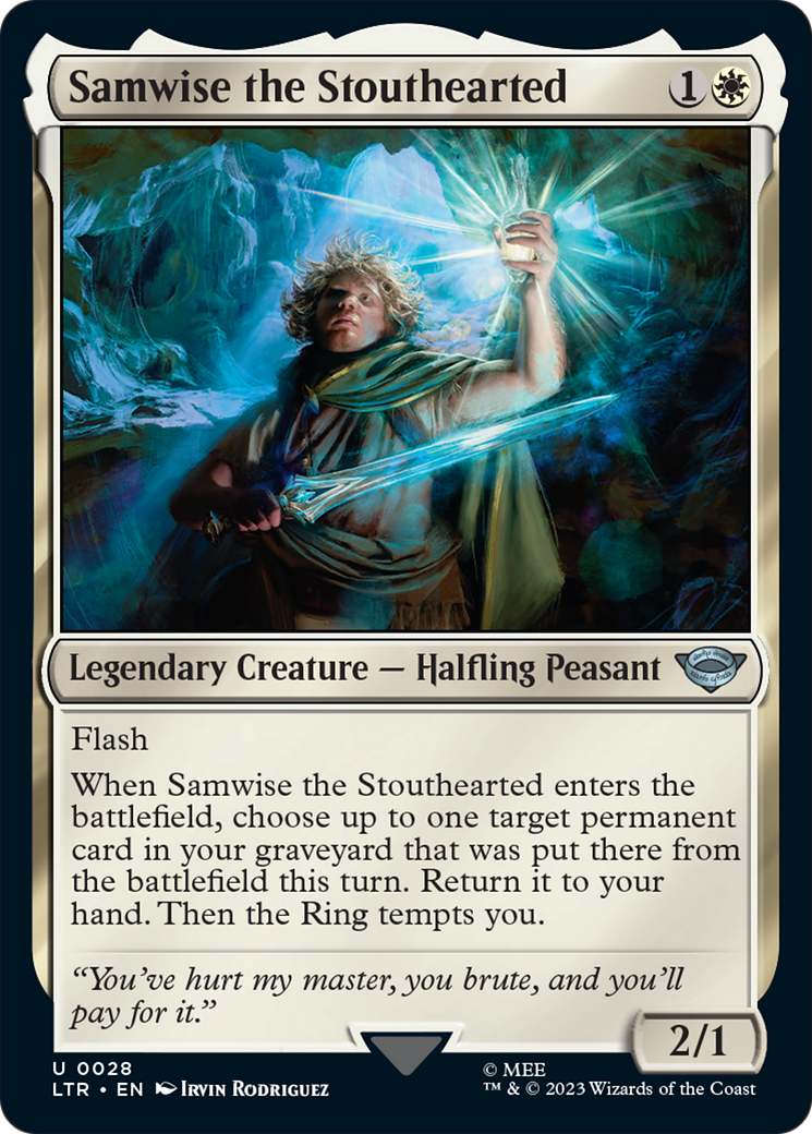 Samwise the Stouthearted [The Lord of the Rings: Tales of Middle-Earth] [Foil]