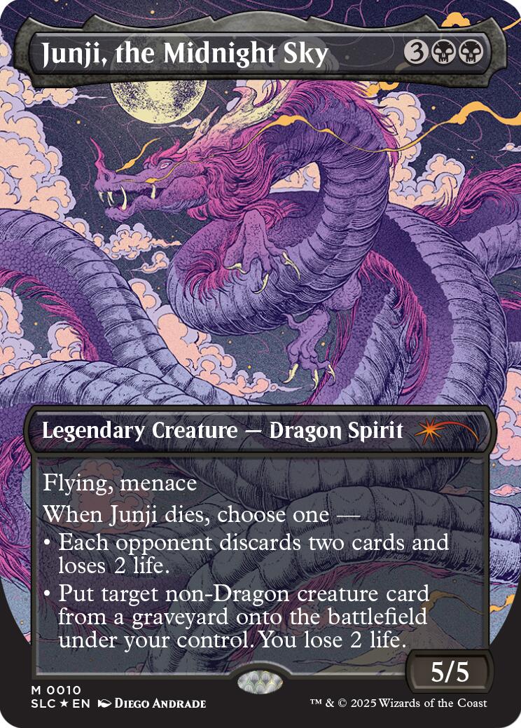 Junji, the Midnight Sky (Halo Foil) [Secret Lair Countdown Kit]
