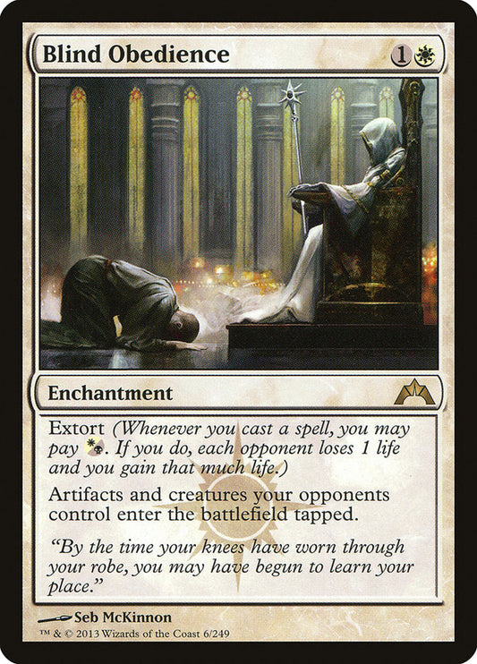 Blind Obedience [Gatecrash] [Foil]