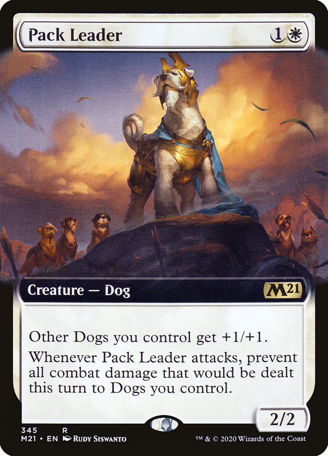 Pack Leader (Extended Art) [Core Set 2021] [Foil]