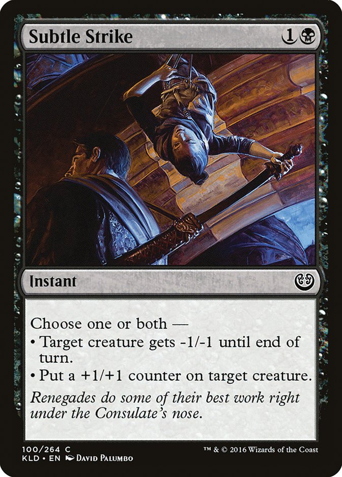 Subtle Strike [Kaladesh] [Foil]