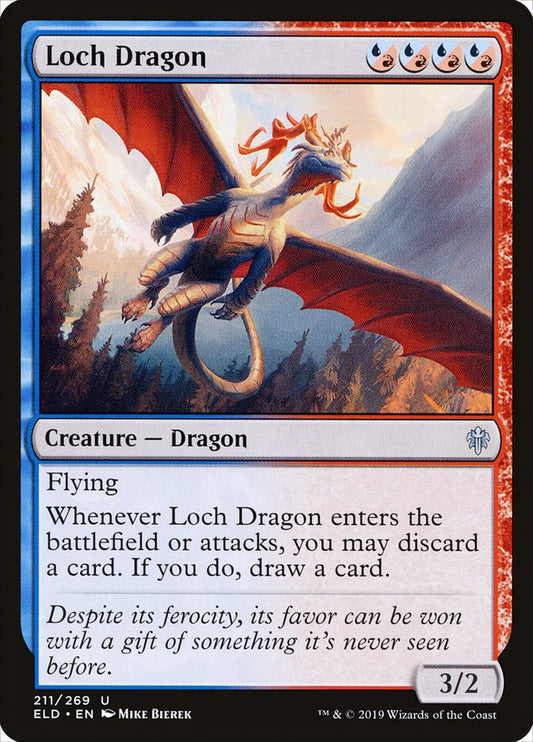 Loch Dragon [Throne of Eldraine] [Foil]