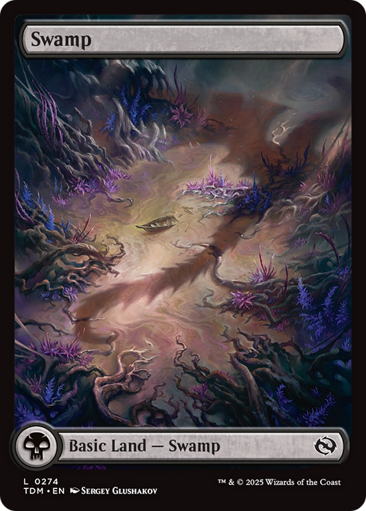 Swamp (0274) [Tarkir: Dragonstorm] [Foil]