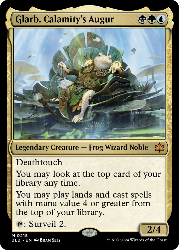 Glarb, Calamity's Augur [Bloomburrow] [Foil]