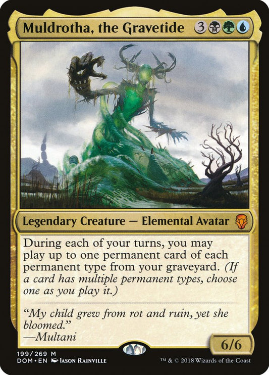 Muldrotha, the Gravetide [Dominaria] [Foil]