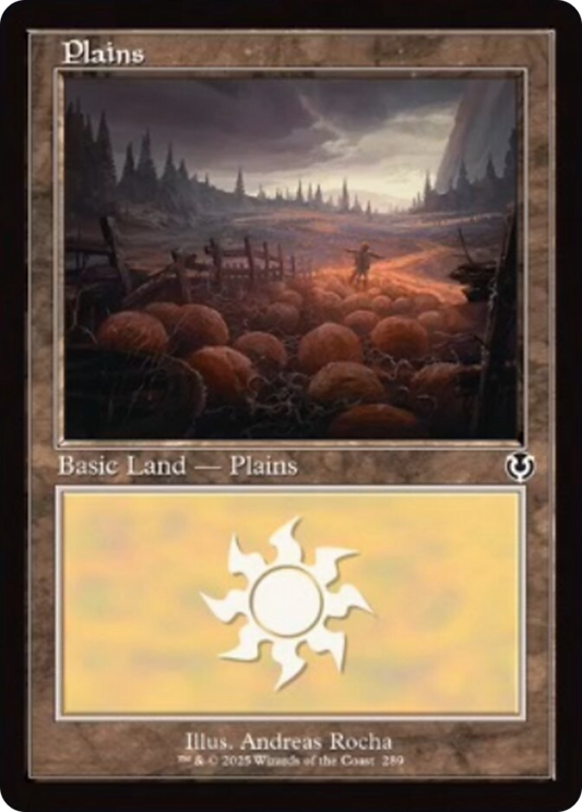 Plains (289) (Retro Frame) [Innistrad Remastered] [Foil]