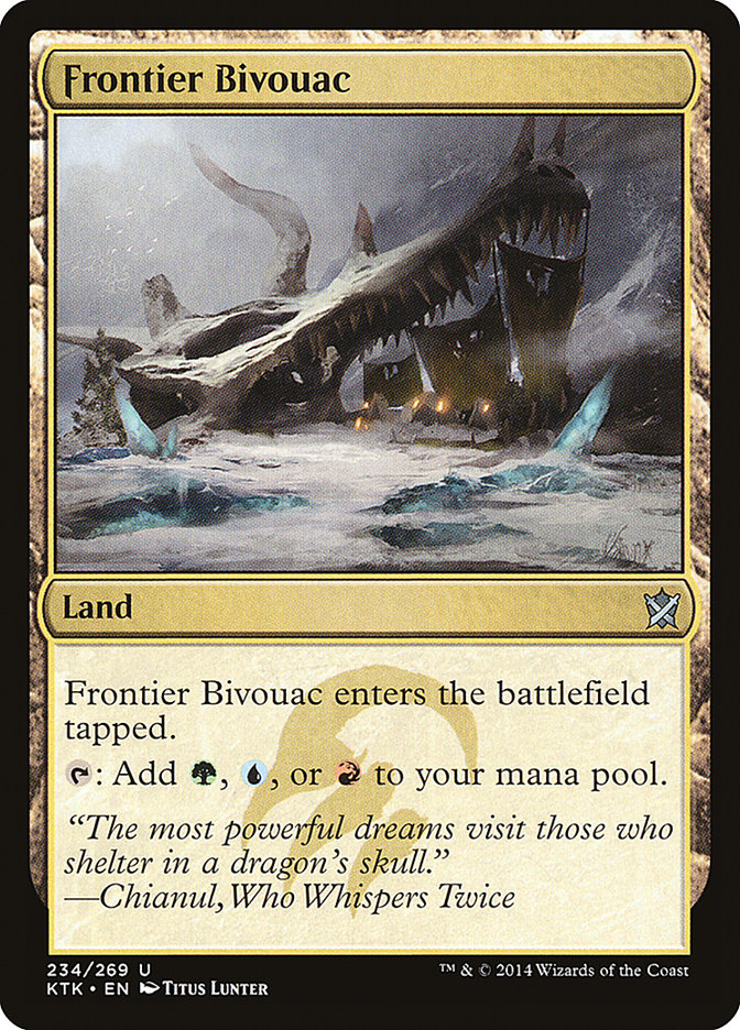 Frontier Bivouac [Khans of Tarkir] [Foil]