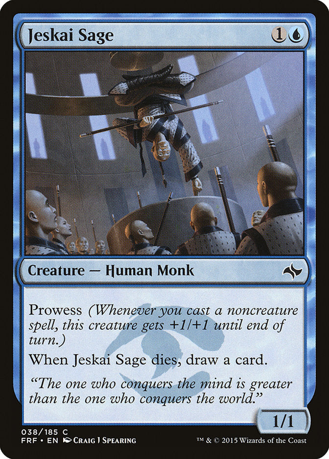 Jeskai Sage [Fate Reforged] [Foil]