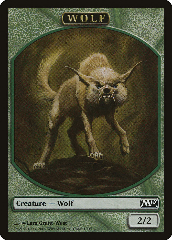 Wolf Token [Core Set 2010 Tokens]