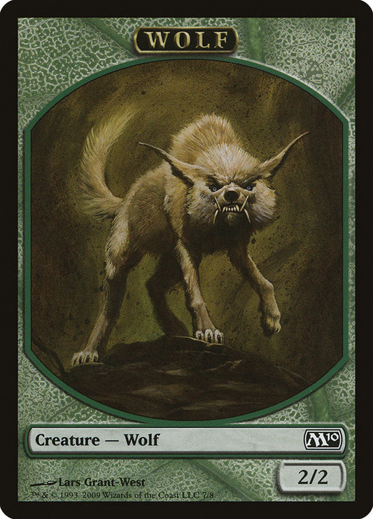 Wolf Token [Core Set 2010 Tokens]