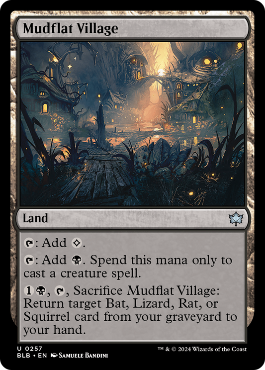 Mudflat Village [Bloomburrow] [Foil]