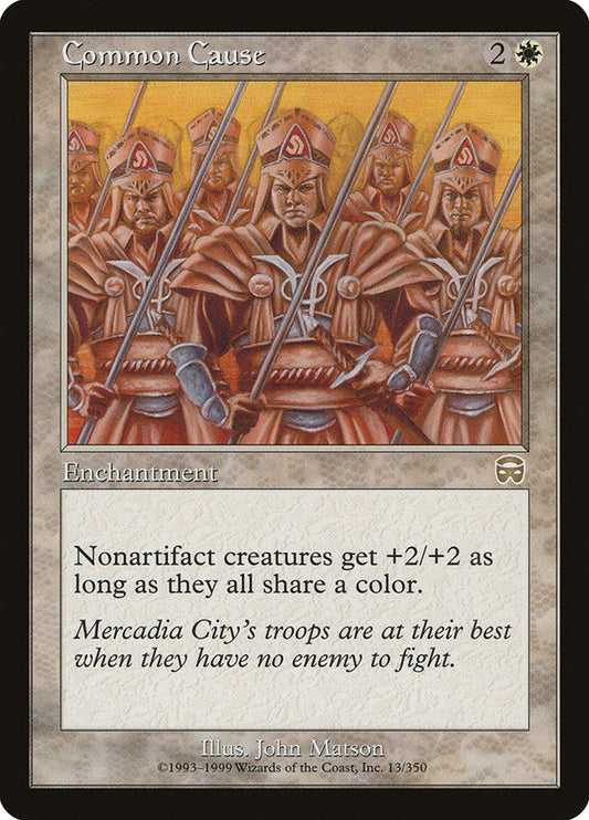 Common Cause [Mercadian Masques] [Foil]
