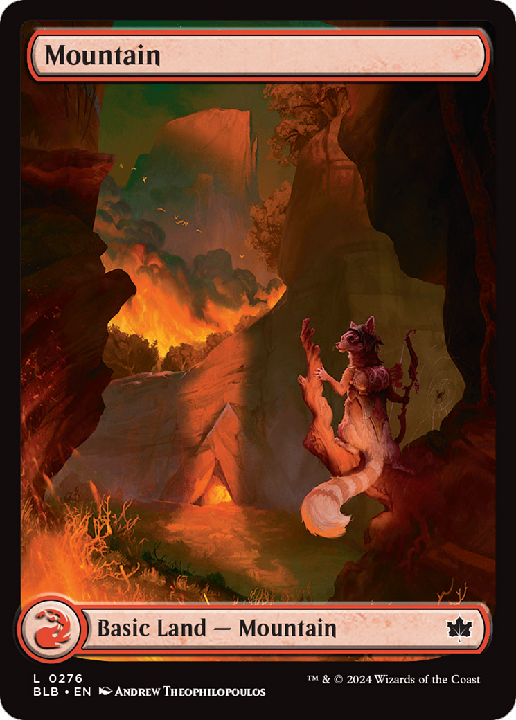 Mountain (0276) [Bloomburrow] [Foil]