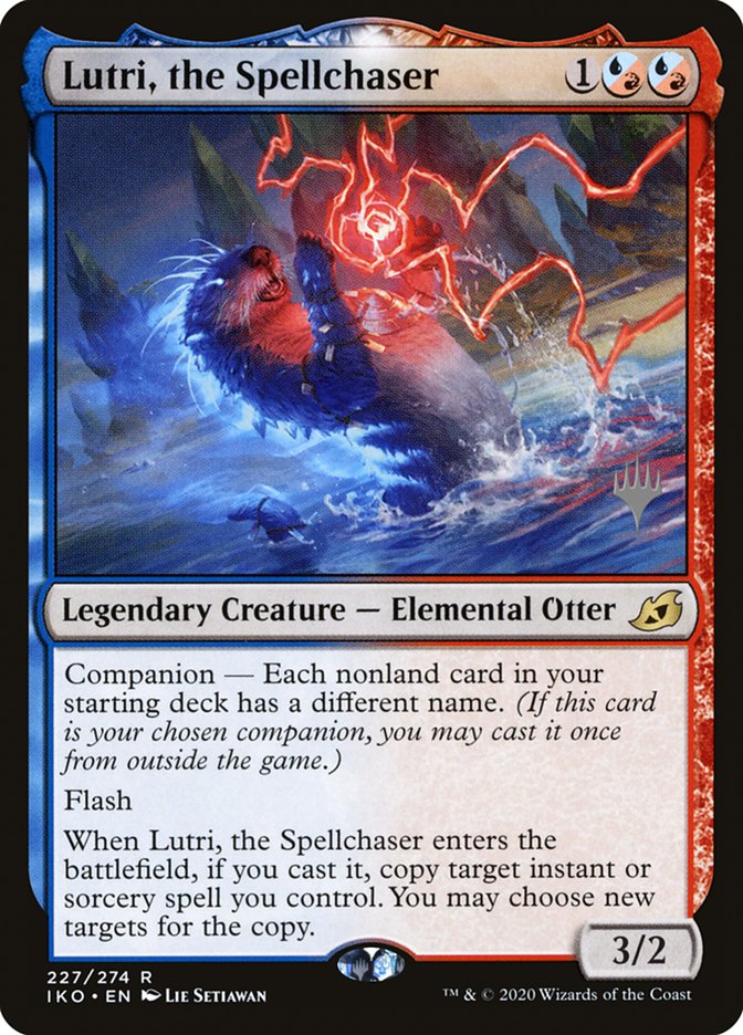 Lutri, the Spellchaser (Promo Pack) [Ikoria: Lair of Behemoths Promos] [Foil]