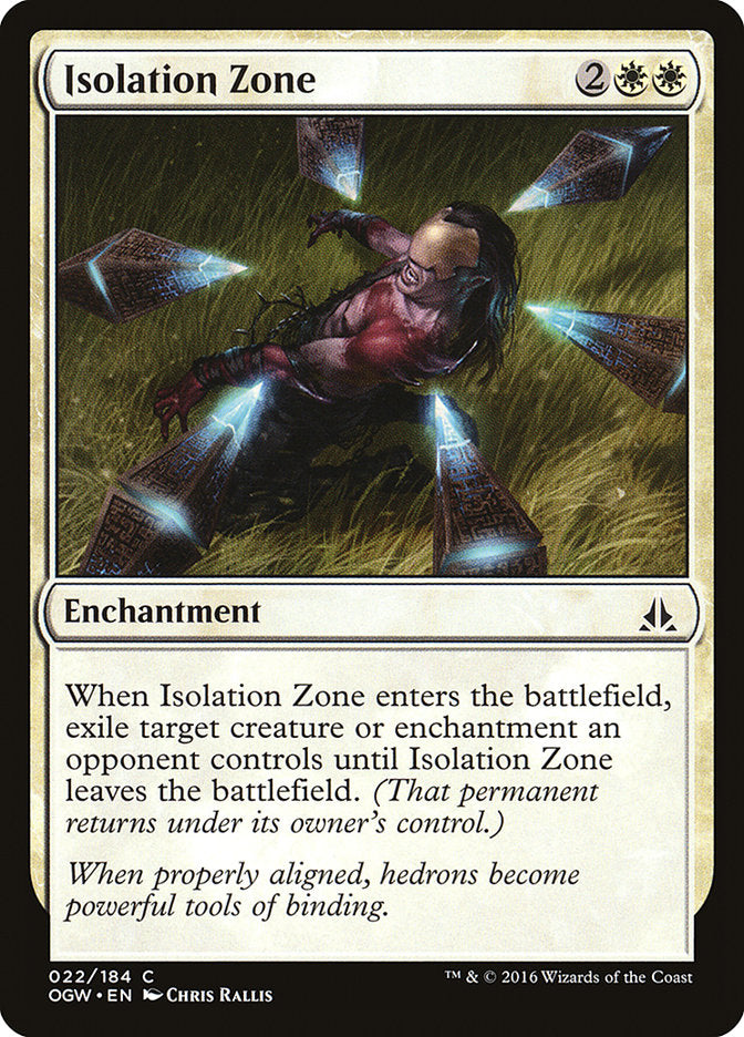 Isolation Zone [Oath of the Gatewatch] [Foil]