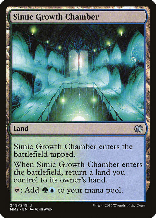 Simic Growth Chamber [Modern Masters 2015] [Foil]
