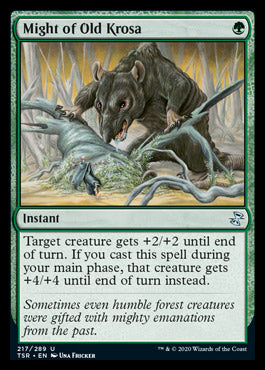 Might of Old Krosa [Time Spiral Remastered] [Foil]