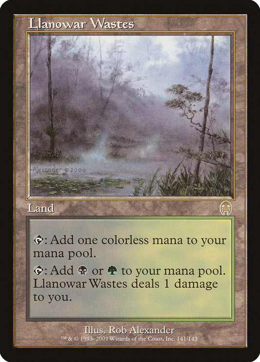 Llanowar Wastes [Apocalypse] [Foil]