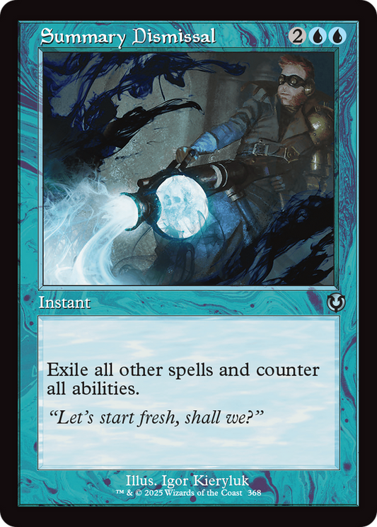 Summary Dismissal (Retro Frame) [Innistrad Remastered] [Foil]