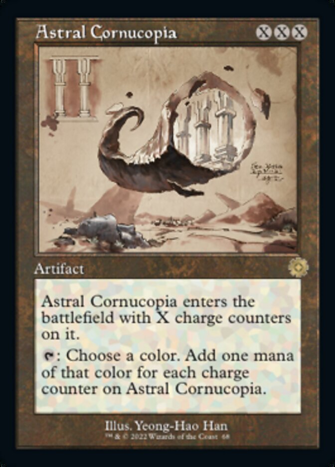 Astral Cornucopia (Retro Schematic) [The Brothers' War Retro Artifacts] [Foil]