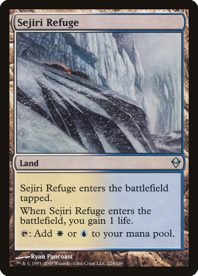 Sejiri Refuge [Zendikar] [Foil]