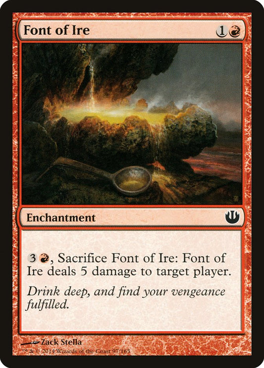 Font of Ire [Journey into Nyx] [Foil]