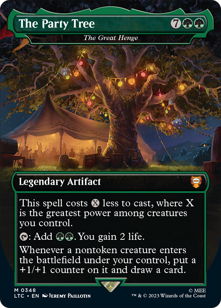 The Party Tree - The Great Henge [The Lord of the Rings: Tales of Middle-Earth Commander] [Foil]