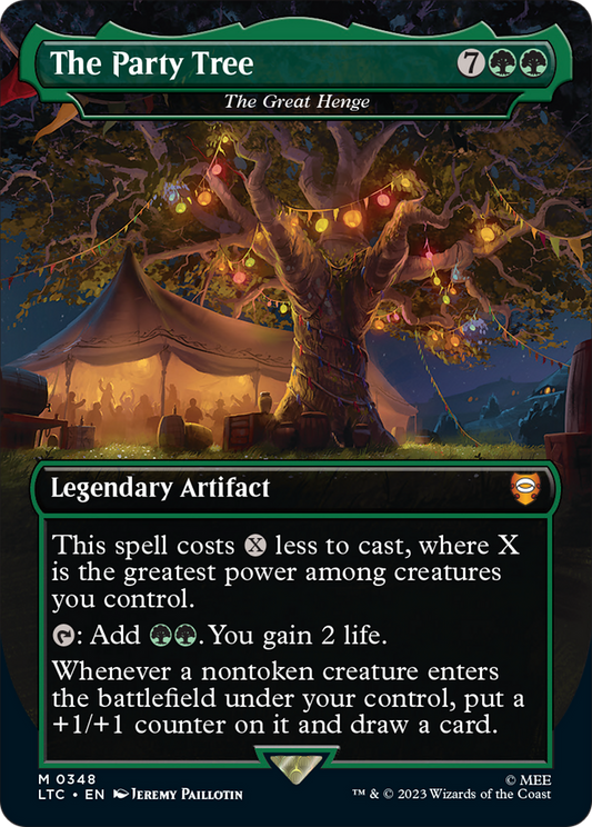 The Party Tree - The Great Henge [The Lord of the Rings: Tales of Middle-Earth Commander] [Foil]