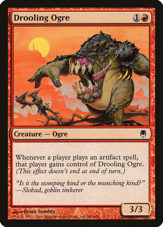 Drooling Ogre [Darksteel] [Foil]