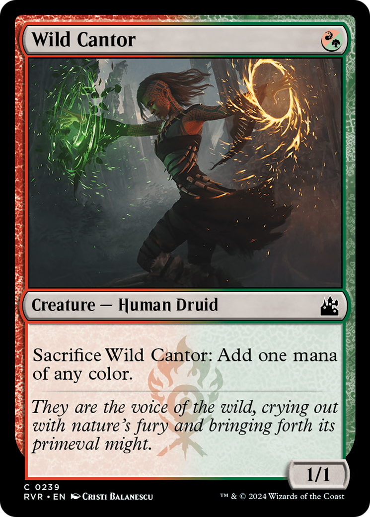 Wild Cantor [Ravnica Remastered] [Foil]