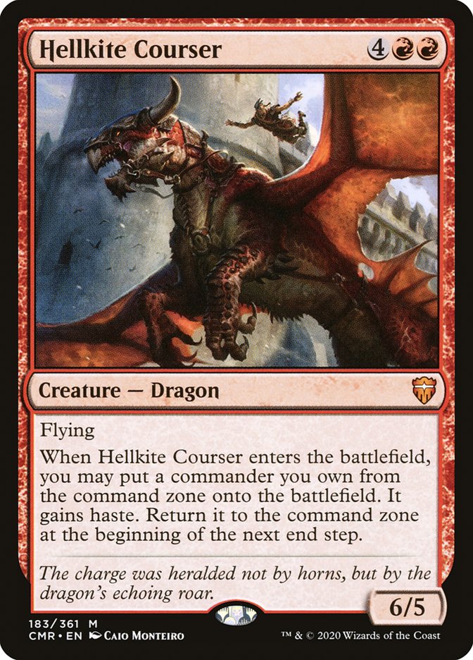 Hellkite Courser [Commander Legends] [Foil]