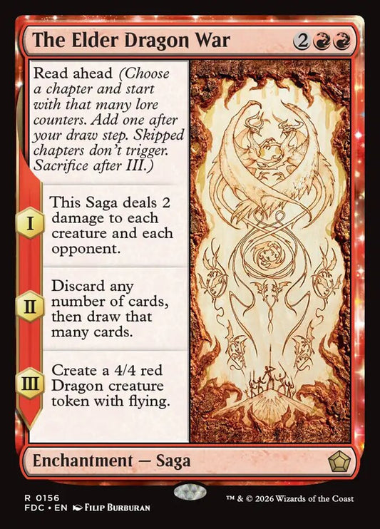 The Elder Dragon War [Foundations Commander]