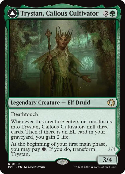 Trystan, Callous Cultivator [Lorwyn Eclipsed] [Foil]