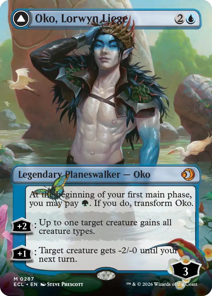 Oko, Lorwyn Liege (Borderless) [Lorwyn Eclipsed] [Foil]