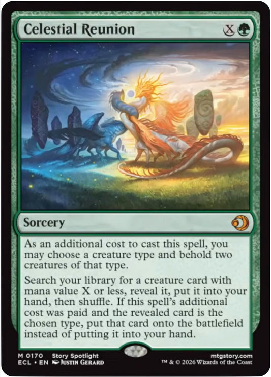 Celestial Reunion [Lorwyn Eclipsed] [Foil]