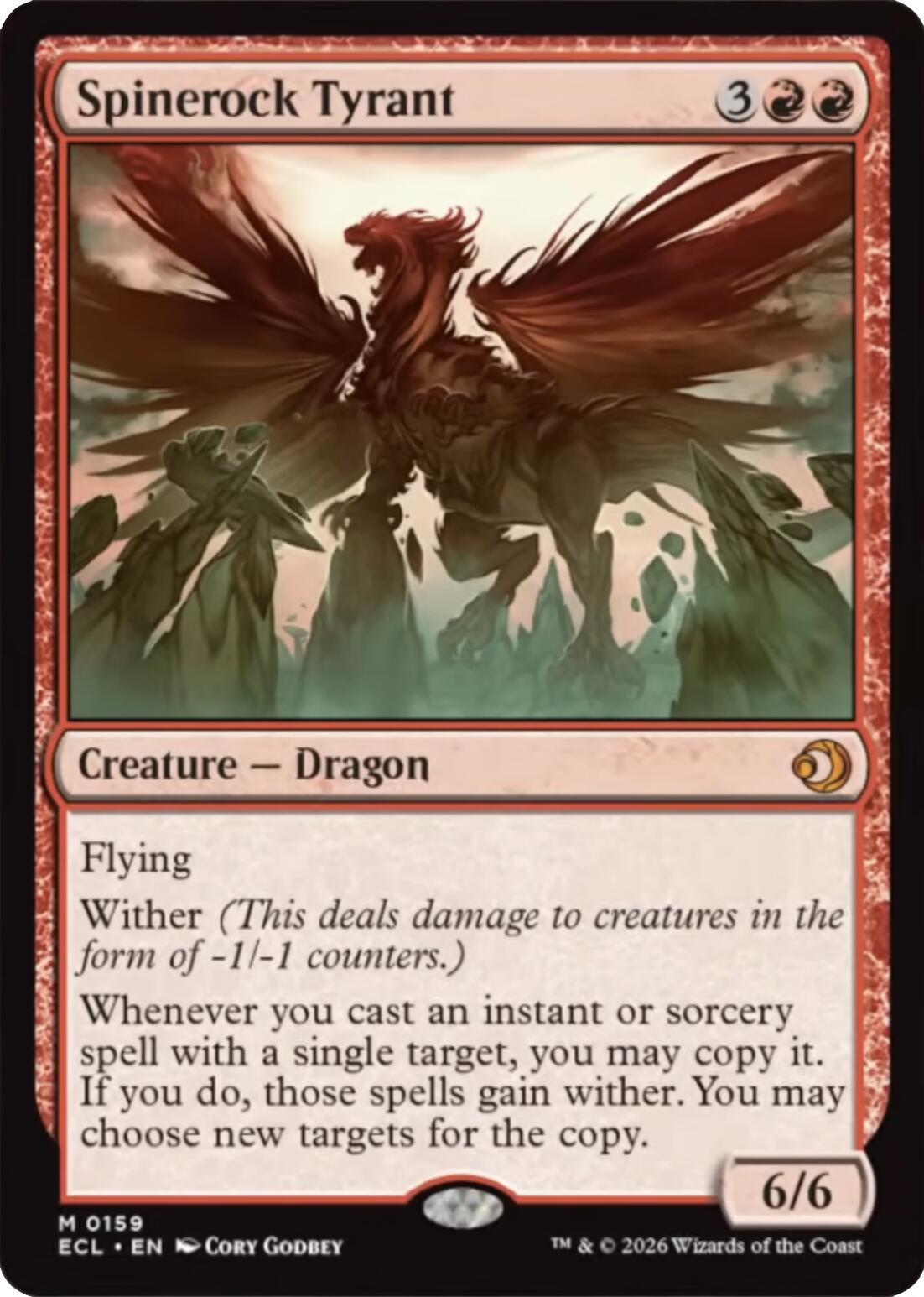 Spinerock Tyrant [Lorwyn Eclipsed] [Foil]