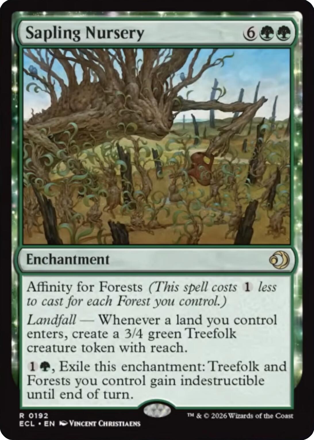 Sapling Nursery [Lorwyn Eclipsed] [Foil]