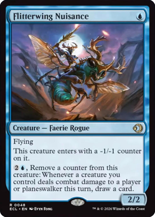 Flitterwing Nuisance [Lorwyn Eclipsed] [Foil]