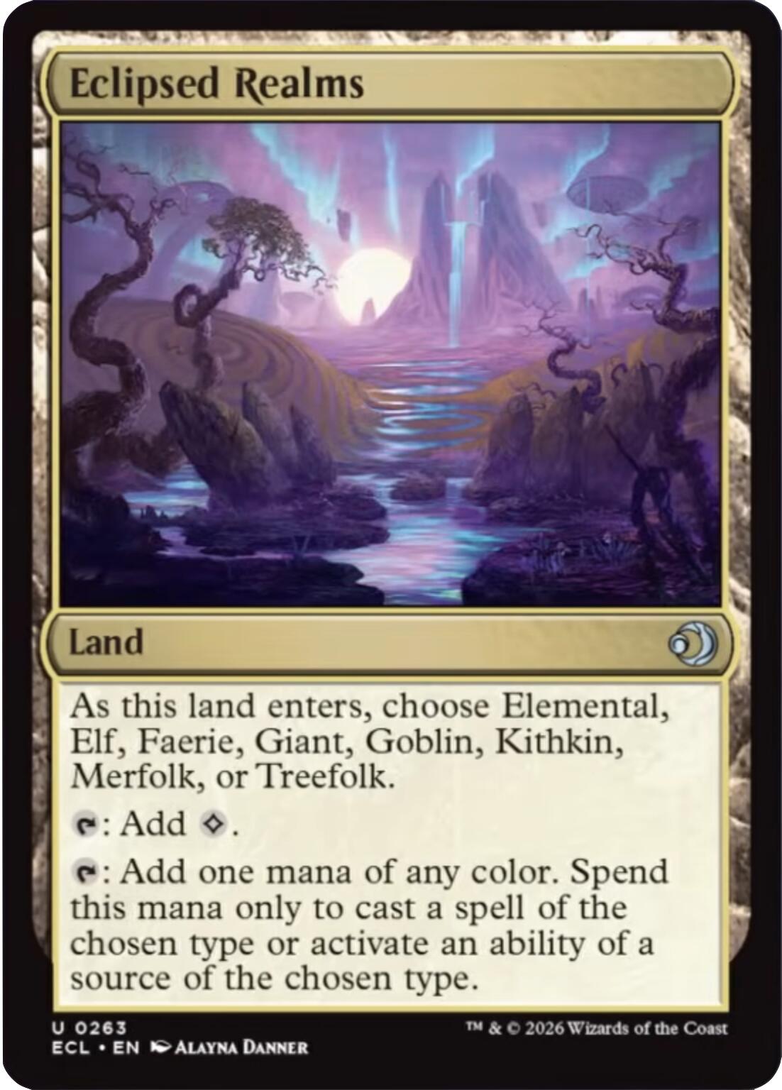 Eclipsed Realms [Lorwyn Eclipsed] [Foil]