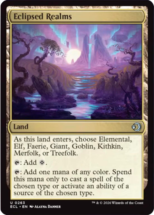 Eclipsed Realms [Lorwyn Eclipsed] [Foil]