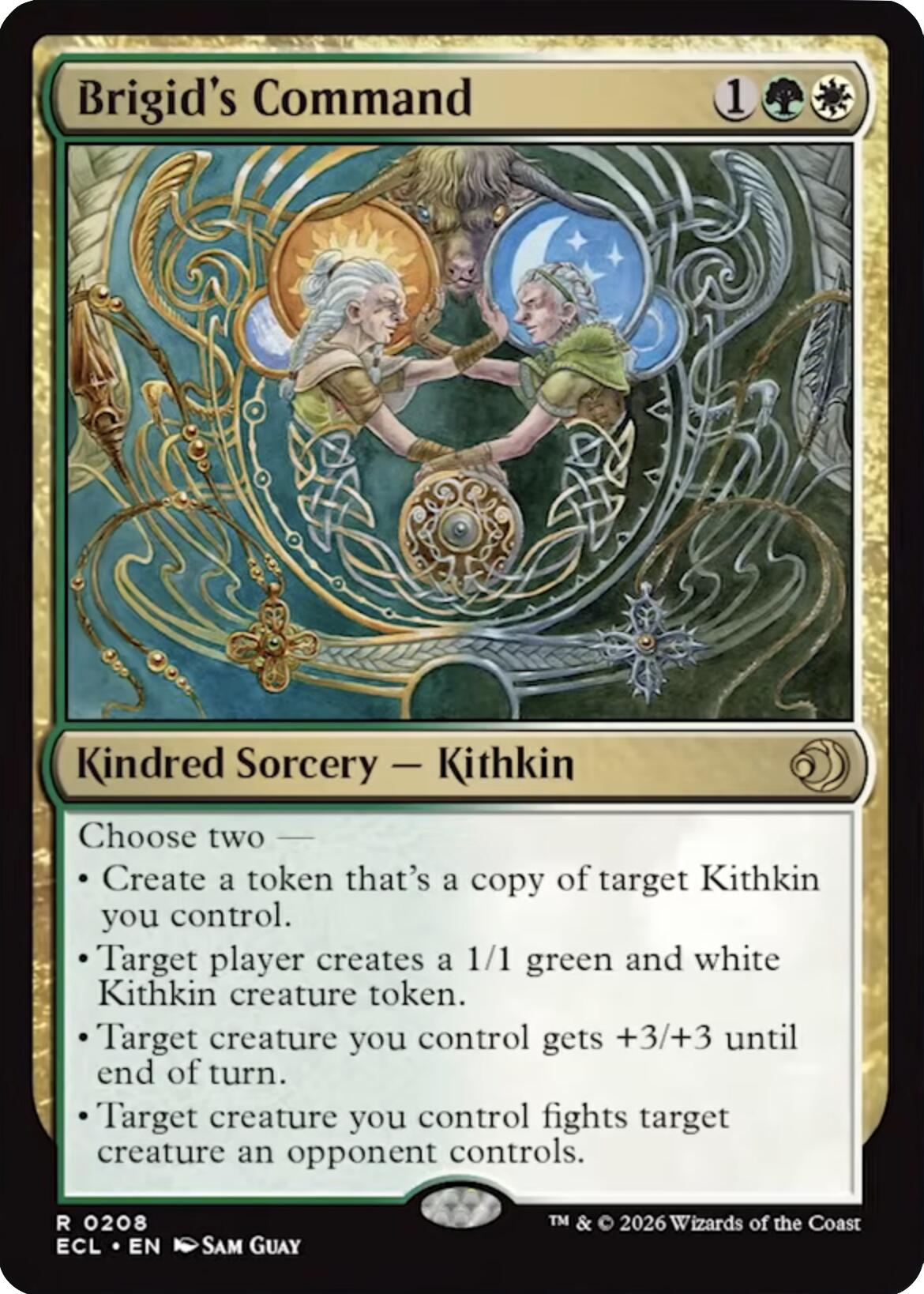Brigid's Command [Lorwyn Eclipsed] [Foil]