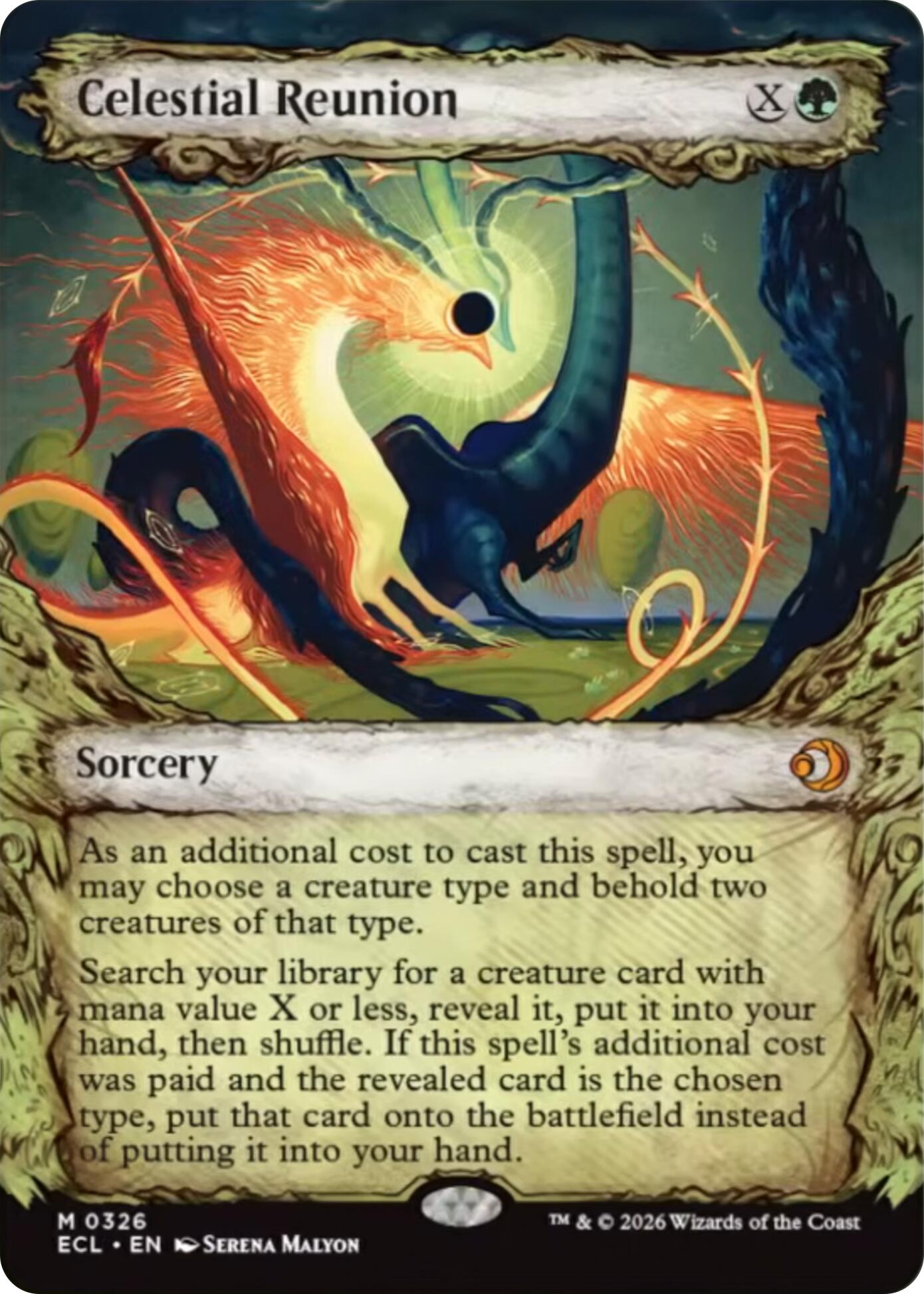 Celestial Reunion (Showcase) [Lorwyn Eclipsed] [Foil]