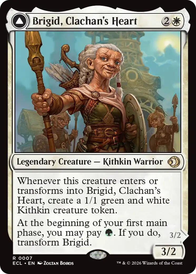 Brigid, Clachan's Heart [Lorwyn Eclipsed] [Foil]