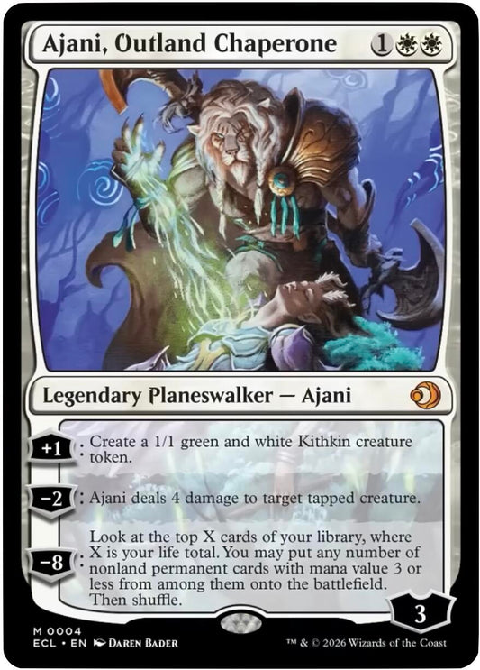 Ajani, Outland Chaperone [Lorwyn Eclipsed] [Foil]